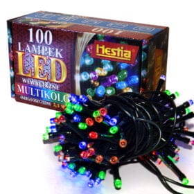 100 lampek led multikolor wewnętrzne