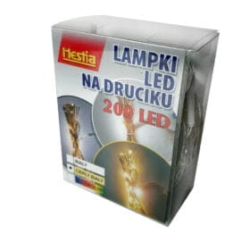 Lampki led na druciku 200 led na baterie